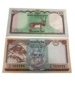 2015 Nepal 10 Rupees Banknote – Blackbuck Antelope – UNC - $2.95 CAD