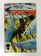Web of Spider-Man #3 Marvel Comics Vulture Black Costume NM+ 1985 - £5.94 GBP