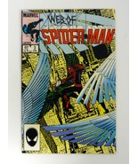 Web of Spider-Man #3 Marvel Comics Vulture Black Costume NM+ 1985 - £5.79 GBP