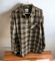 Tommy Bahama Jeans Men Size XL Plaid Island Modern Fit Long Sleeve Casual Shirt - £17.34 GBP