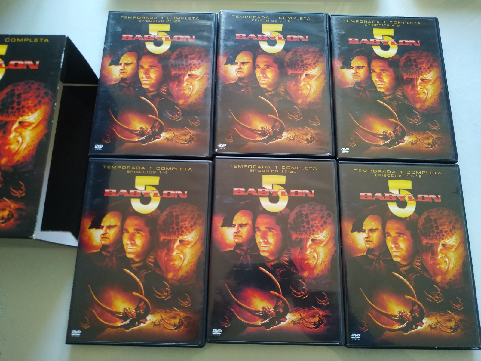 Babylon 5 First Season 1 Complete - 6 X DVD Spanish English 3T Esp Item image 6
