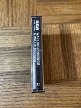 Waylon &amp; Willie-Waylon Jennings &amp; Willie Nelson Cassette Tape-RARE VINTAGE - £14.68 GBP