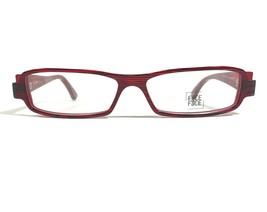 Face a Face Paris ULTIM COL 638 Eyeglasses Frames Red Rectangular 57-15-145 - £111.68 GBP