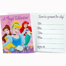 Disney Princess Dreams A Royal Celebration Birthday Party Invitations 8 per Pkg - £3.05 GBP