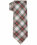 Tommy Hilfiger Silk &amp; Silk Blend Lot of 2 Plaid Ties Multicolor - $34.16 CAD