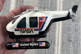 Vintage 1980 Buddy L Corp NASA Helicopter Space Chopper Heli Rescue - $179.32 MXN