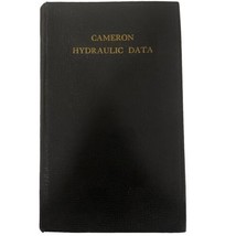 Cameron Hydraulic Data 14th Edition First Printing G.V. Shaw &amp; A.W. Loom... - £7.16 GBP