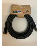 RadioShack 12&#39; Dual High Speed HDMI Cable w/ Ethernet for 4K/3D &amp; Intern... - £11.93 GBP