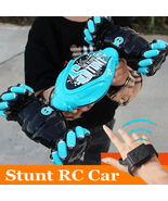 4WD 1:16 Stunt RC Car With LED Light Gesture Induction Deformation Twist... - £84.61 GBP+