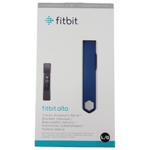 Fitbit Alta Water-Resistant Band Size L/G Color Navy Blue - $6.35