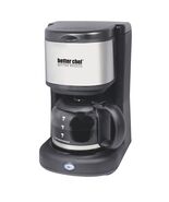 Better Chef 4-Cup Coffee Maker with Stainless Steel Accents IM-104S - $37.61