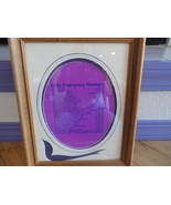 BIBLICAL PSALMS FRAMED EMERGENCY BIBLE VERSES WHEN IN DOUBT 12X15 WOODEN... - $34.30 CAD