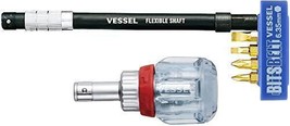 VESSEL Stubby Ratchet Driver with flexible shaft TD-6700FX-4 - $24.61