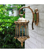 Antique Indoor Exterior Wall Light Garden Lamp Sconce Aluminum Wall Lamp... - £56.60 GBP