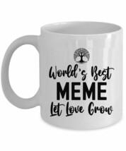 Funny Meme Vintage Coffee Mug World&#39;s Best Meme Tea Cup Mother Christmas... - $14.68+