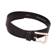 Dockers Belt Black Man Made Size 34 - $18.08