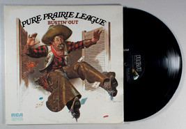 Pure Prairie League - Bustin&#39; Out (1972) Vinyl LP •PLAY-GRADED• Amie - £9.91 GBP