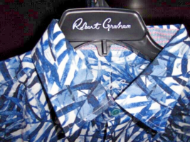 Robert Graham Broadhollow Short Sleeve Shirt Size 2XL  New with Tags image 6