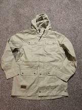 Dakine Men&#39;s Baxter Waxed Canvas Jacket Large Tan New - $74.25