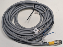 Turck RS 4.4T-6 Single Ended Cordset M12 Euro Fast 4 Wire 6M Length - $19.79