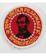 Vintage 1975 30th Lincoln Pilgrimage Springfield IL Boy Scouts BSA Camp ... - £9.19 GBP