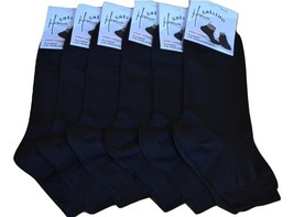 6 Pairs Half Socks short Socks Cotton Lisle Thread Man Woman 413 - £9.11 GBP
