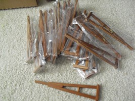 BIG Lot of 24 New Wood Crutches for Dolls or Crafts 6 1/4&quot; Tall - £30.75 GBP