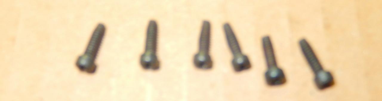 LIONEL PART -8600-49-   SCREWS -4-40 X 3/8&quot; - 6 PIECES- NEW- W46N - $1.28