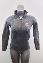 University Of Windsor 1/4 Zip Up Women&#39;s  Pullover Size XS Gray Long Sle... - £10.26 GBP