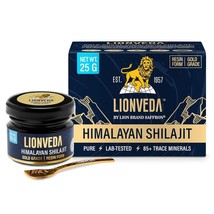 LIONVEDA 25g Original Himalayan Shilajit Resin(Certified Gold Grade) for... - $24.74