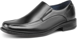 Bruno Marc Mens Leather Lined Dress Loafers Shoes 1 Black State 01 Size 12 - £33.62 GBP