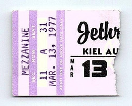 Jethro Tull Boleto De Concierto March 13 1977 St. Louis Missouri - $49.49