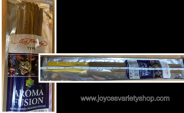Aroma Fusion Incense 19&quot; Stick Hand Dipped Ed Hardy &amp; Many Types 10-11 Per Pack - £7.90 GBP