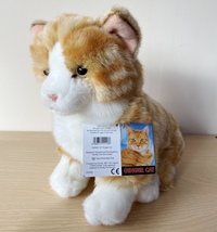 Ginger Cat, gift wrapped, not gift wrapped with or without engraved tag  - $40.00+