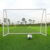 8&#39; X 5&#39; Soccer Goal With Net Strong Straps Anchor Large Soccer Goal Sports - £64.89 GBP