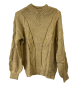 Kohl Women&#39;s Lauren Conrad Cable Knit Texture Long Sleeve Sweater, Mediu... - £23.70 GBP