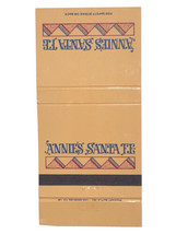 Annie’s Santa Fe New Mexico Restaurant Dining Cafe Matchbook Cover Matchbox - £3.87 GBP