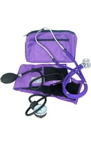 Dixie EMS Blood Pressure Cuff and Stethoscope Kit-Purple - £8.42 GBP