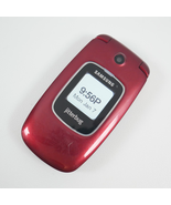 Samsung Jitterbug SCH-R220 Red Greatcall Flip Phone - £13.43 GBP