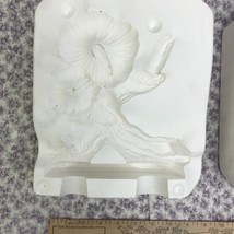 Hibiscus Flower Ceramic Mold Hummingbird Base or Standalone Scioto 236 H... - £47.03 GBP