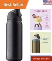 BPA-Free 32 oz Stainless Steel Water Bottle with Straw Cap - Stylish Hyd... - $924.75 MXN