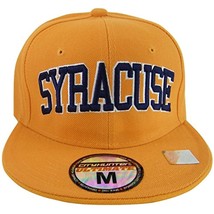Syracuse Men's Fitted Baseball Cap Orange/Navy (Medium) - $14.95
