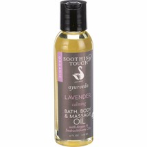 Soothing Touch Bath Body And Massage Oil - Organic - Ayurveda - Lavender - Ca... - £8.69 GBP