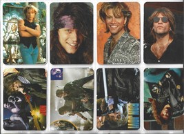 vtg, 12 Pocket Calendar Cards 1996 JON BON JOVI Collectible COMPLETE SERIES - $16.25 CAD