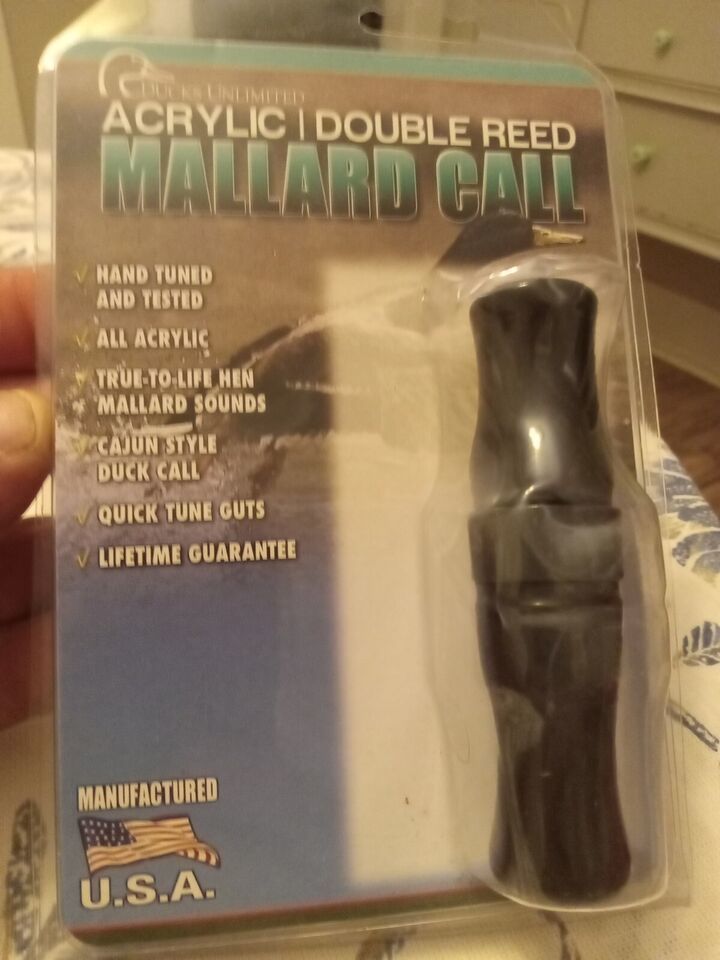 ducks unlimited Acrylic Double Reed Mallard Call - $247.38