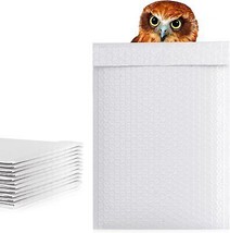 White Bubble Mailers 1000 Pack 10.5x16 White Poly Envelopes - £537.64 GBP