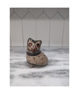 Mexican Folk Art Pottery Owl Bird Vintage Hand Painted, Home Decor, Hand... - $24.75