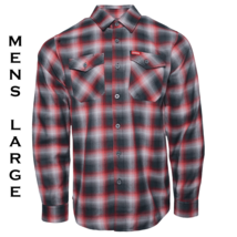 DIXXON FLANNEL - EQUALIZER Flannel Shirt - Men&#39;s LARGE - $74.24