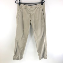 GAP Mens Khaki Pants Straight Leg Cotton Beige 32x30 - $14.50