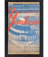 1957 NY Yankees Official Game Program and Scorecard - Mantle Berra - £27.41 GBP